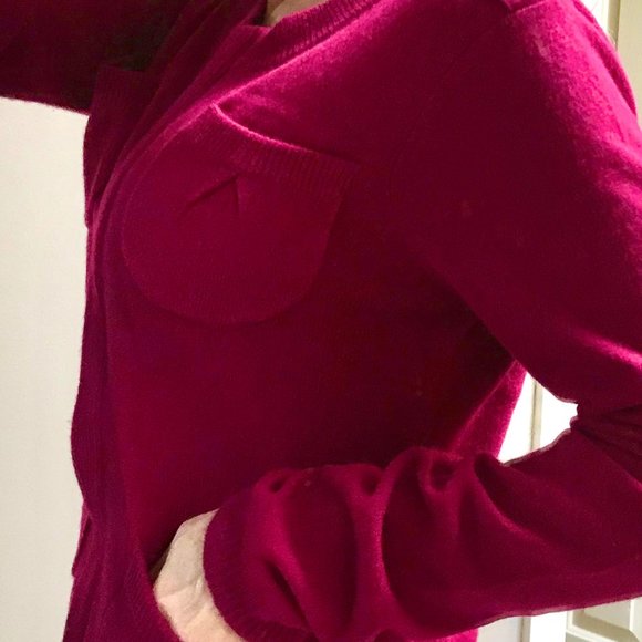 Aqua 100% Cashmere Sweater size L - Picture 6 of 6